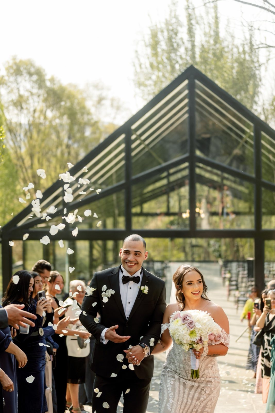 Willow Road wedding photograph 205